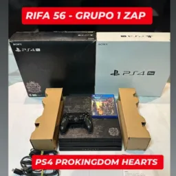 👥GRUPO 1: 56ª RIFA PS4 PRO KINGDOM HEARTS 🤞🍀✅🎮🍀