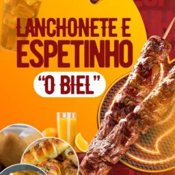 Lanchonete🍔 e espetinho🍢 o Biel 🍢