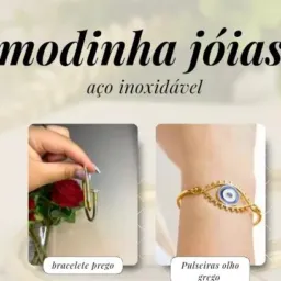 Modinha jóias aço inoxidável 💍🛍️🤑💕😍🧚🏻‍♂️