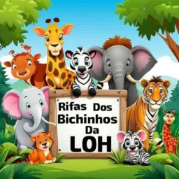 🍀🐎🐒RIFA DOS BICHINHOS DA LOH 🍀🐕🐅🐍🐖🦋🐊🐇🍀
