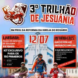 Trilhão de Jesuânia 12 julho/2026 👊🏻✊🏻