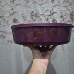 Rifas de crochê e Tupperware