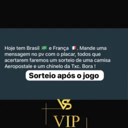 Bolão vip. Sorteio gratuito