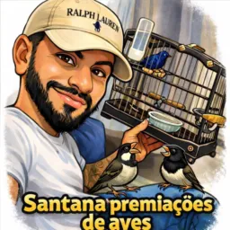 🇧🇷 RIFA DE AVES DE FIBRA & SANTANA GAIOLAS 🇧🇷