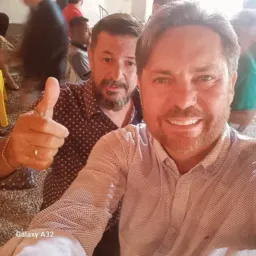 Bruno peixoto pre candidato a deputado federal, Lineu olimpio pre candidato a deputado estadual.por