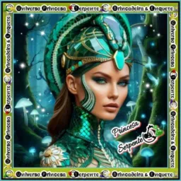 Princesa Serpente brincadeiras e enquetes
