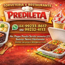 Restaurante e sorveteria predileta