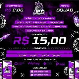 JEG-SPORT🔥 DIÁRIO FREE FIRE 🔥