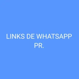 🚀LINKS DE WHATSAPP PR.🚀