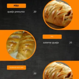 Pão caseiro recheado