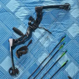 Rifa de um Arco e Flecha Composto 70 lb