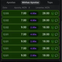 Sinais de aviator NH 90% grátis