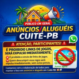 Anúncios/Alugueis Cuite PB (publico em geral).