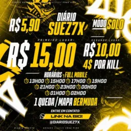 DIARIO SUEZ7X 2 SOLO 21:00 id e senha