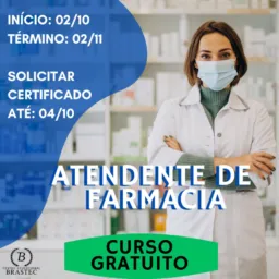 AT. FARMÁCIA 💊🥼 02/10 - D