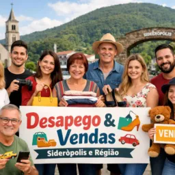 Desapego e vendas de Sideropolis região de SC.