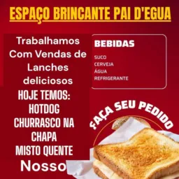Espaço Pai D'água Vendas de Lanches delíciosos