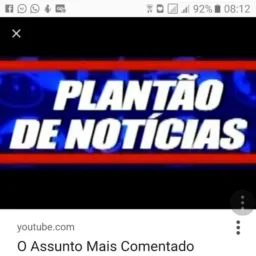 Plantão de noticias