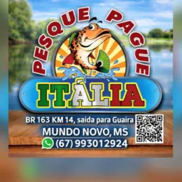 PESQUE PAGUE ITÁLIA 🇮🇹 MUNDO NOVO, MS.