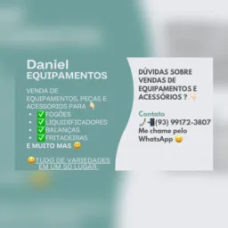 DANIEL EQUIPAMENTOS INDUSTRIAIS E SEMI-INDUSTRIAIS E VARIEDADES